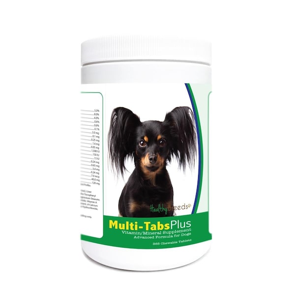 Pamperedpets Russian Toy Terrier Multi-Tabs Plus Chewable Tablets - 365 Count PA3491767 - main